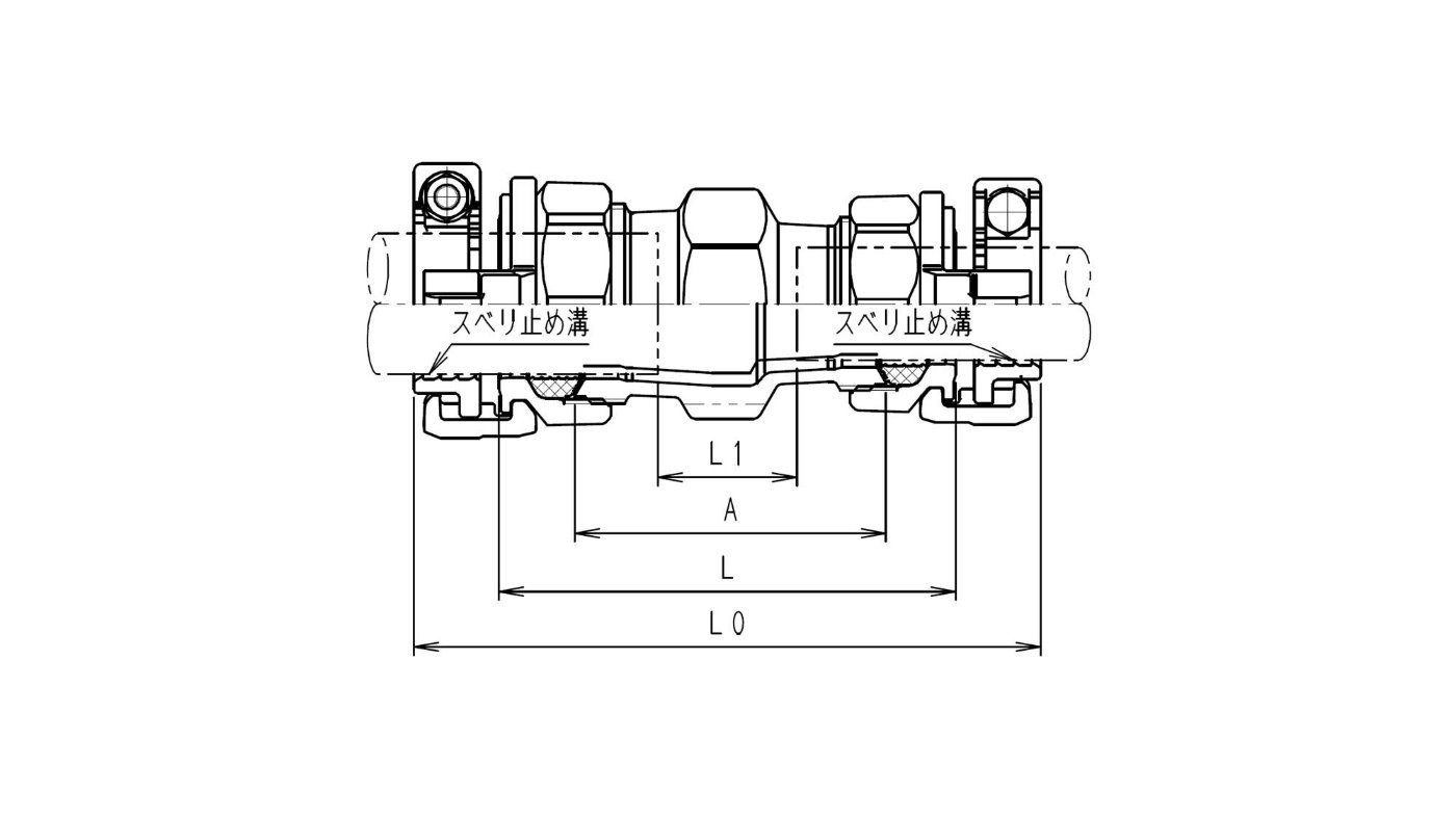 SKXソケット（径違い用） | ポリエチレン管用 | 製品情報 | 川西水道機器