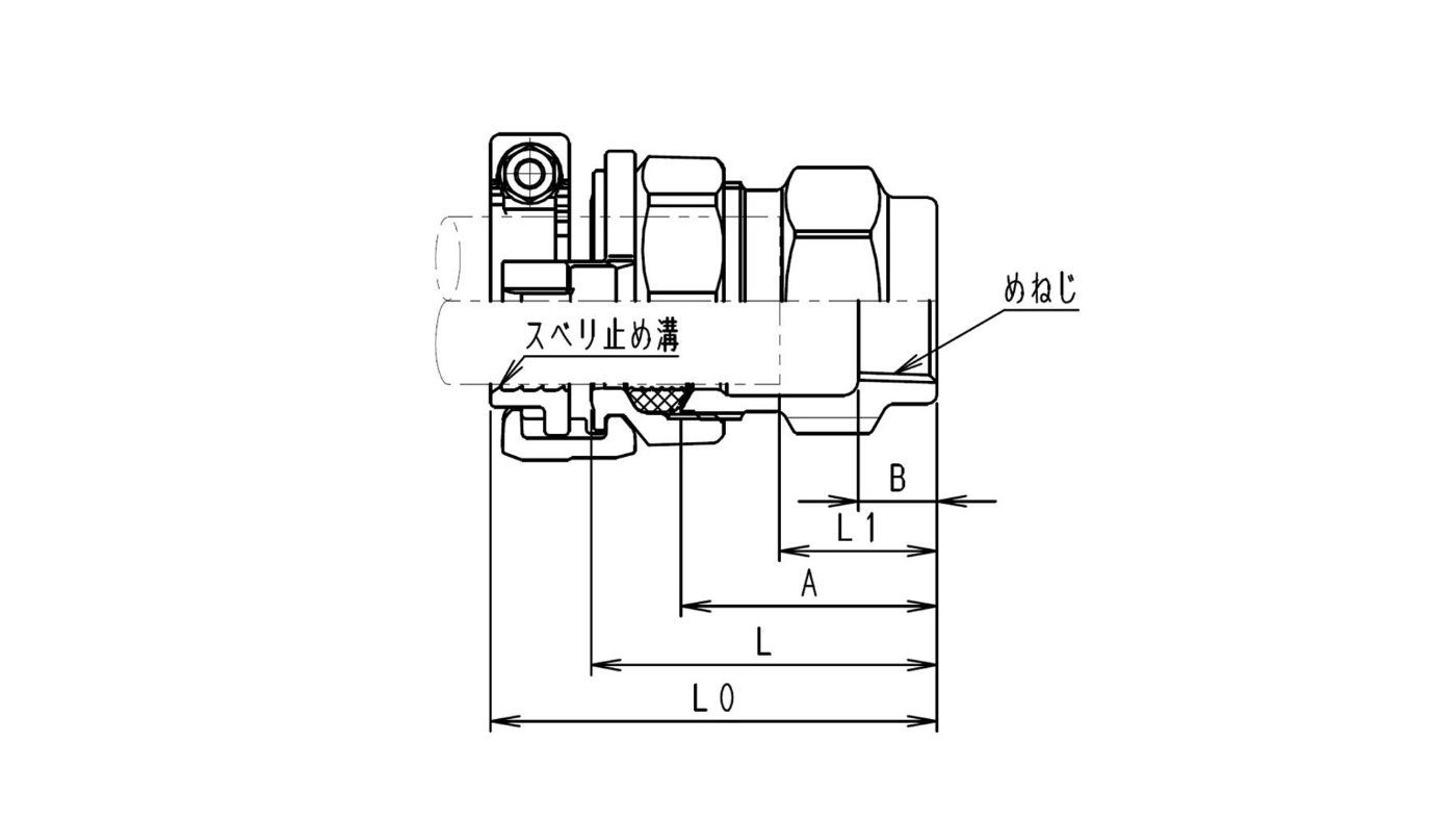 売り切り御免！】 川西水道機器 ＳＫＸソケット コア付 異種管接続 ISO-P×ポリ管 JIS外径 用 SKX-S ISO-P30×P25 
