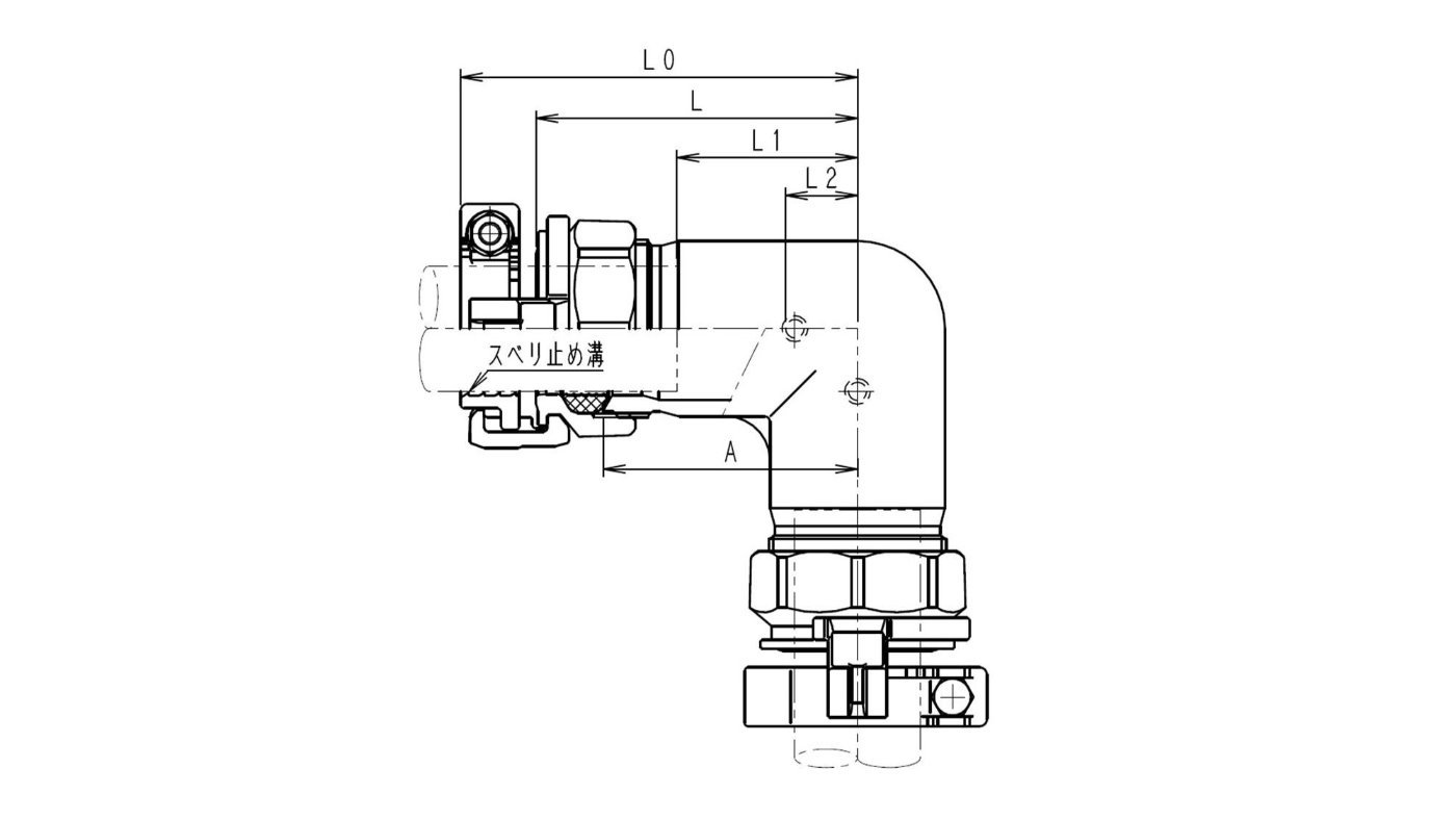 即発送可能】 川西水道機器 ＳＫＸエルボ 高密度ポリエチレン管 ISO外径 接続 SKX-L ISO-P30